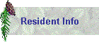 Resident Info